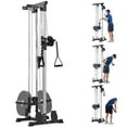 thumbnail image 1 of Danolapsi Wall Mount Cable Machine,LAT Power Cable Machine, LAT Pull Down and LAT Row LAT Tower,Cable Machine with 20 Positions,LAT Pulldown Machines for Home Gym Total Body Training, 1 of 8