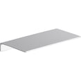 thumbnail image 1 of Danpoo Small Floating Shelf for Wall Storage, Mini Display Shelf for Collectibles, Metal Wall Shelf for Bathroom/Living Room/Kitchen/Bedroom(Silver, 8"), 1 of 14