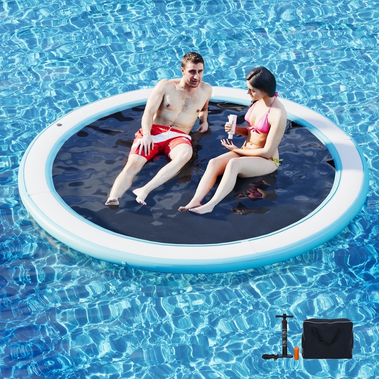 Danrelax 8FT Sunchill Round Inflatable F…