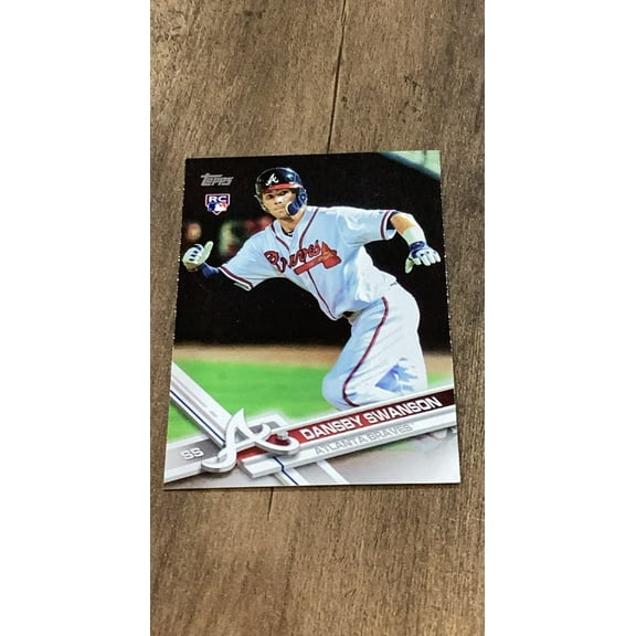Dansby Swanson 2017 Topps trading card