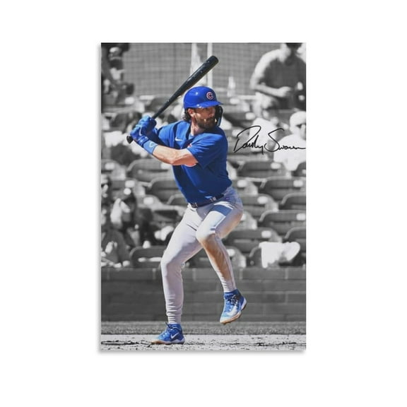 Dansby Swanson Canvas Poster Poster Cool Artworks Painting Wall Art Canvas Prints Hanging Picture Home Decor Posters Gift 24x36inch(60x90cm)