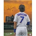 thumbnail image 1 of Dansby Swanson Chicago Cubs Autographed 16" x 20" Standing Under Sunset Photograph - Fanatics Authentic Certified, 1 of 1