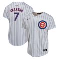 Dansby Swanson Chicago_Cubs Youth White Home Game Player Jersey