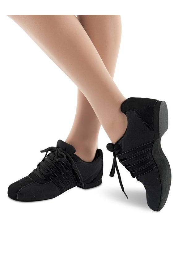 Adult Black Canvas Upper Suede Sole Zoom Jazz Sneakers 5 Womens