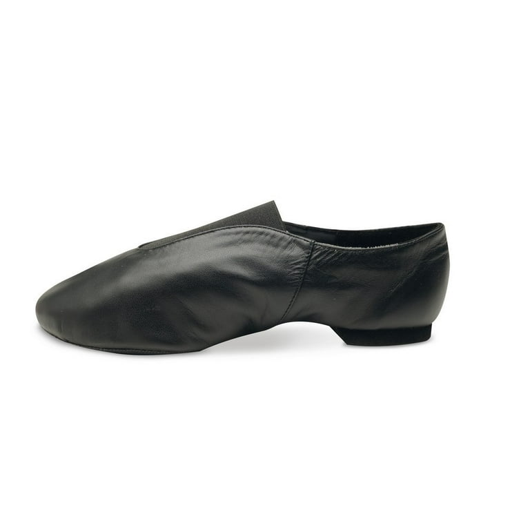 Danshuz Adult Black Soft Leather Split Sole Value Jazz Shoes 8.5 Womens
