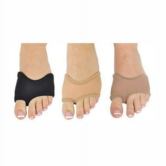 Danshuz DARK TAN Girls / Women Neoprene Half Sole Dance Shoes (1 Pair) - Size X-Small