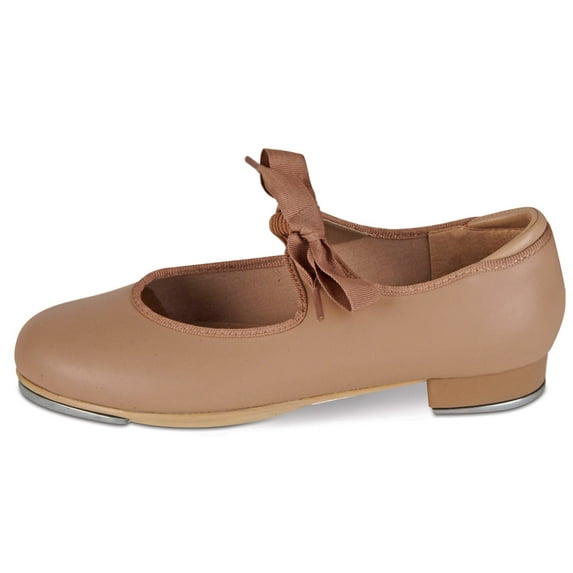 Danshuz Girl's Value Comfort Tap Shoes Tan Synthetic 9.5 Child M