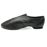Danshuz Girls Black Soft Leather Split Sole Value Jazz Shoes 12.5 Kids