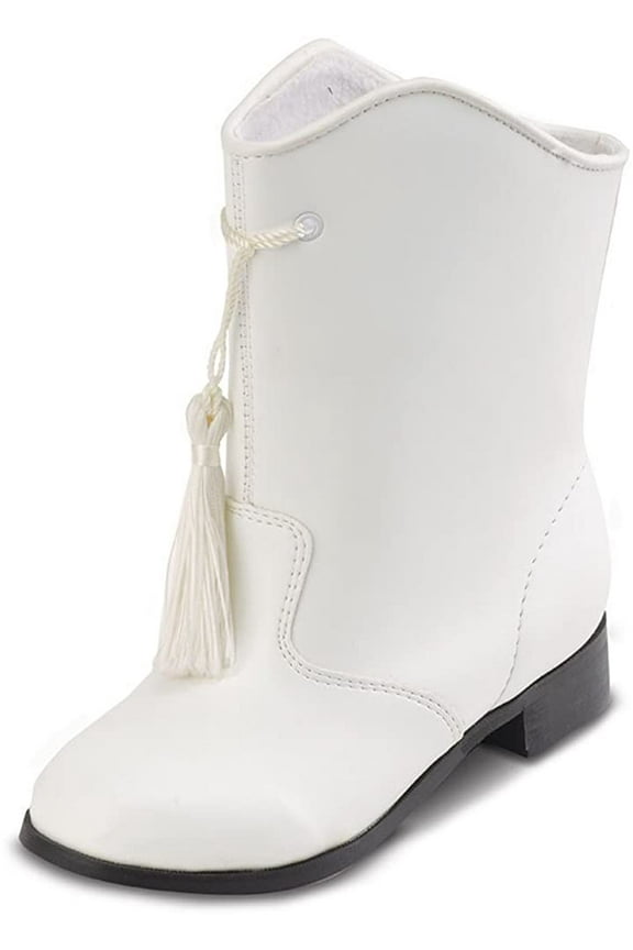 Gotham Majorette Boots - White 5.5 Custom