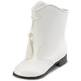 thumbnail image 1 of Danshuz Gotham Majorette Boots - White 7.5 Custom, 1 of 4
