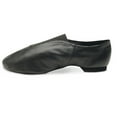 thumbnail image 1 of Danshuz Little Girls Black Leather Split Sole Value Jazz Shoes 10.5 Toddler, 1 of 1