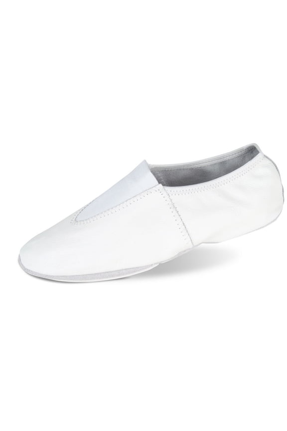 Little Girls White Soft Leather Upper Gymnastic Shoes 10 Toddler