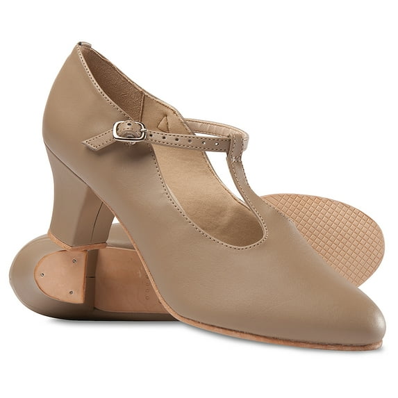 Danshuz Women's Broadway T-Strap Tan Fashion Sandals 10.5 M
