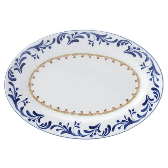 Dansk Northern Indigo Platter, Multicolor