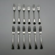 Dansk Torun 18/10 Stainless Steel Cake Fork Set of Twelve