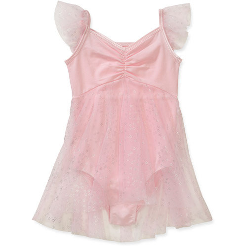 Danskin Girls Dance Babydoll Leotard Wit