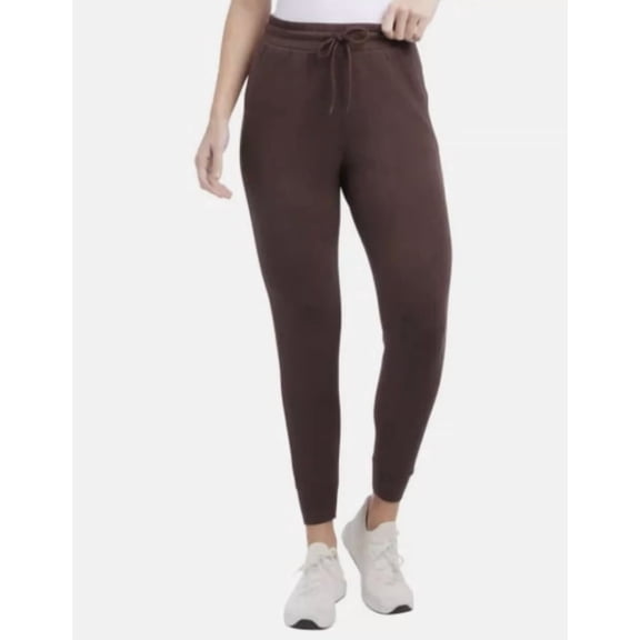 Danskin Women's Scuba Pants Super Soft Relax Style, Espresso, Medium
