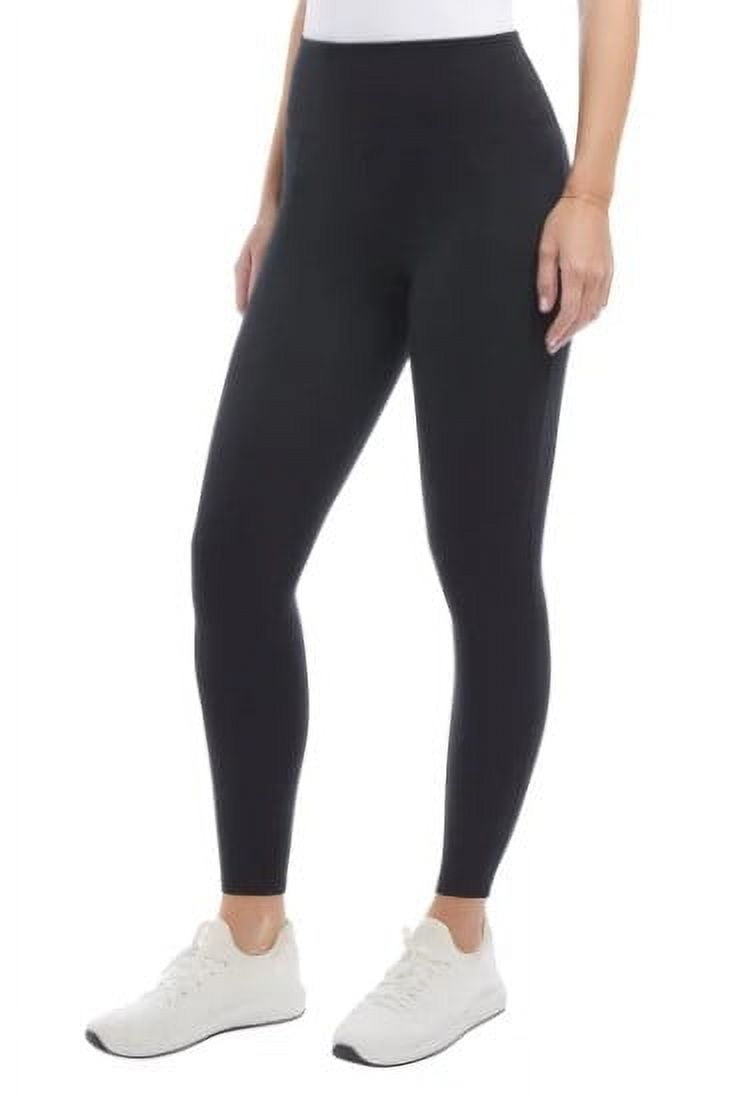 Danskin Ladies' Size Medium (8-10) Legging 7/8 Pants, Black