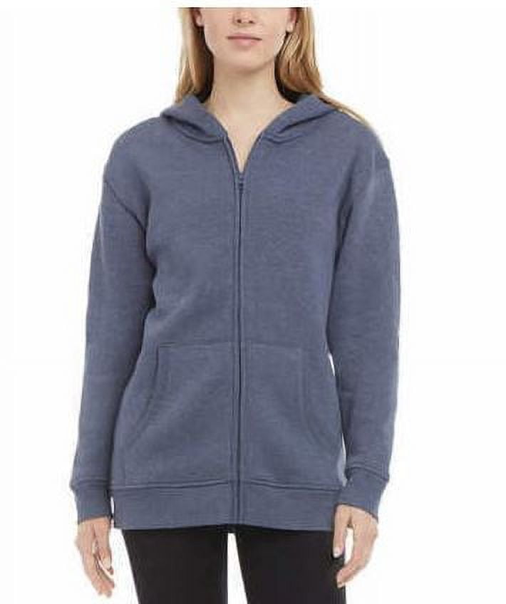 Danskin Women's Ultra Cozy Fleece Full Zip Hooded Jacket (as1, alpha, s ...