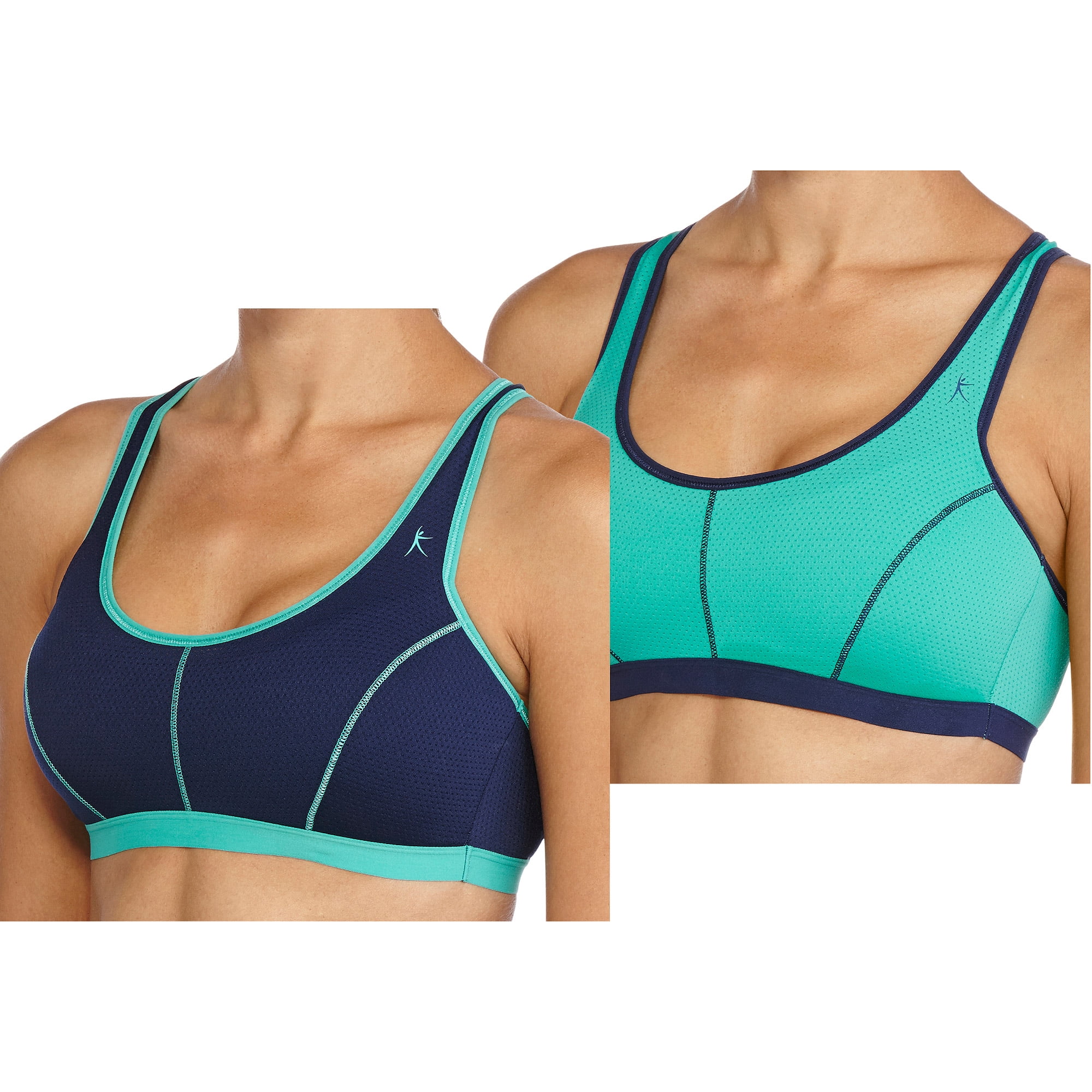 Danskin Now Dankskin Now Women's Foam Sport Bras 2p