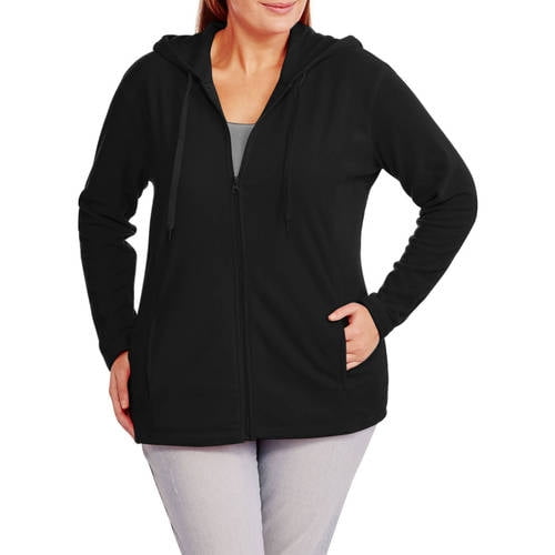 Danskin Now Dn Microfleece Hoodie Jacket - Walmart.com
