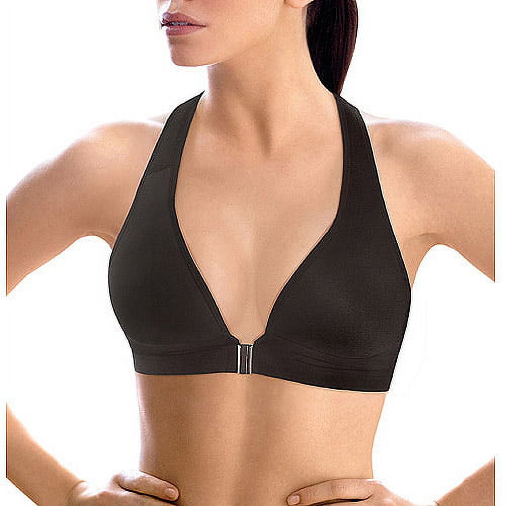 Danskin now front zip sports sale bra