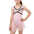thumbnail image 1 of Danskin Now Girls' Babydoll Leotard with Keyhole Cutout Back Sizes 4/5 - 10/12, 1 of 2