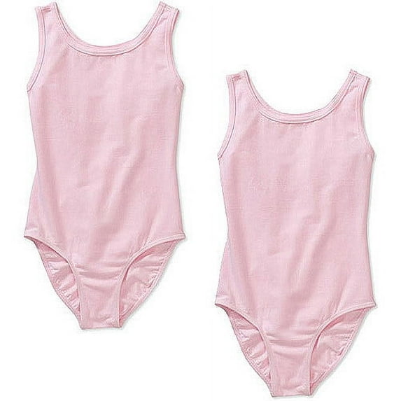 Danskin Now Girls Dance Tank Leotards 2-Pack, Sizes 4-16