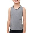 thumbnail image 1 of Danskin Now Girls' Dri-More Racerback Tank With Keyhole, Sizes 4-16, 1 of 3