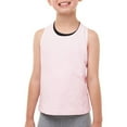 thumbnail image 1 of Danskin Now Girls' Dri-More Racerback Tank With Keyhole, Sizes 4-16, 1 of 1