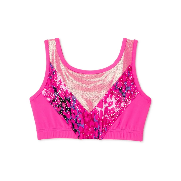 Danskin Now Girls Foil Bra Top
