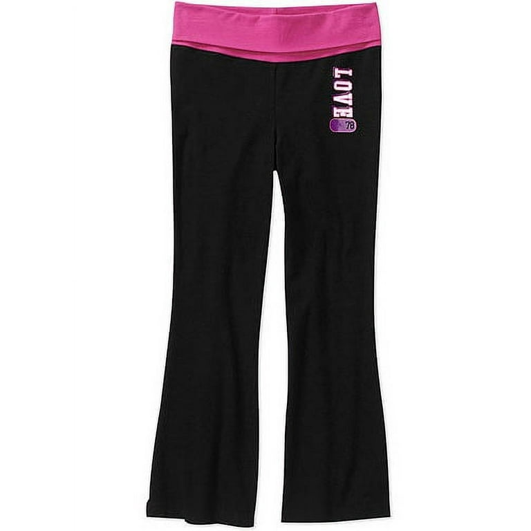 Danskin Now - Women's Foldover Waist Yoga Pants @ Wal-Mart