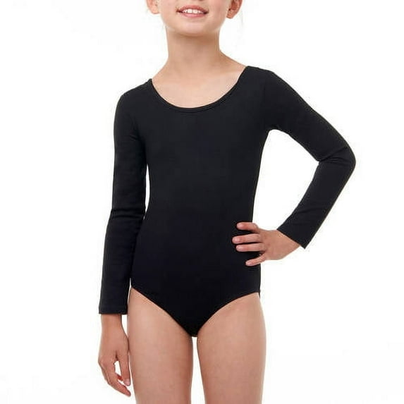 Danskin Now Girls' Long Sleeve Dance Leotard