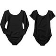 thumbnail image 1 of Danskin Now Girls' Long Sleeve and Short Sleeve Dance Leotards 2-Pack Set, 1 of 2