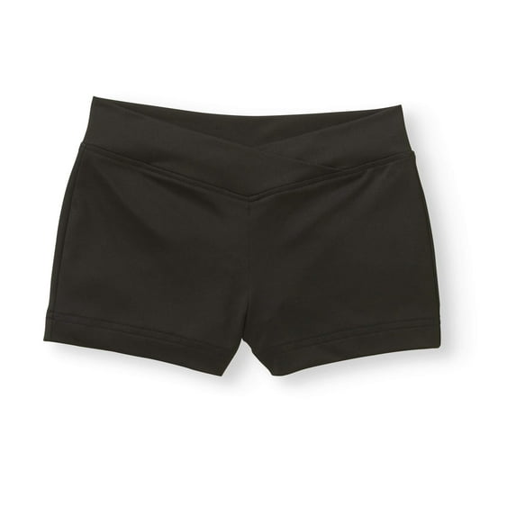 Danskin Now Girls' Premium Criss Cross Dance Shorts