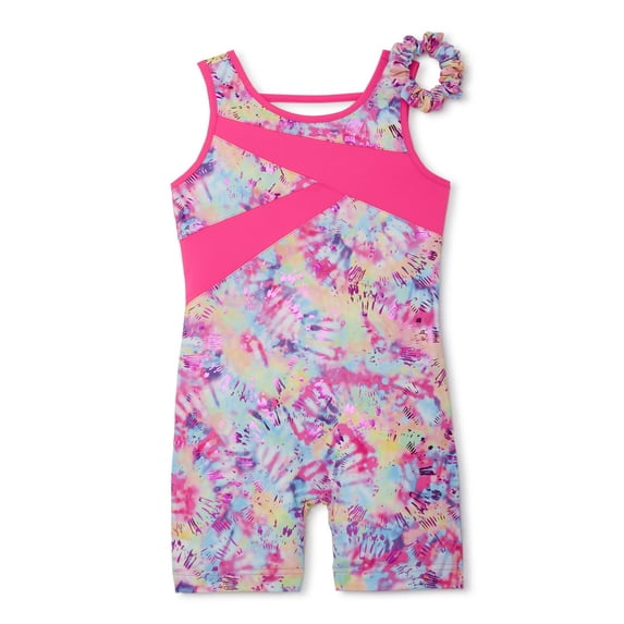 Danskin Now Scoop Neck Sleeveless Classic Fit Biketard (Big Girls), 1 Count, 1 Pack
