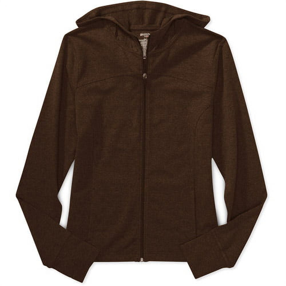 Danskin now hooded zip jacket new arrivals