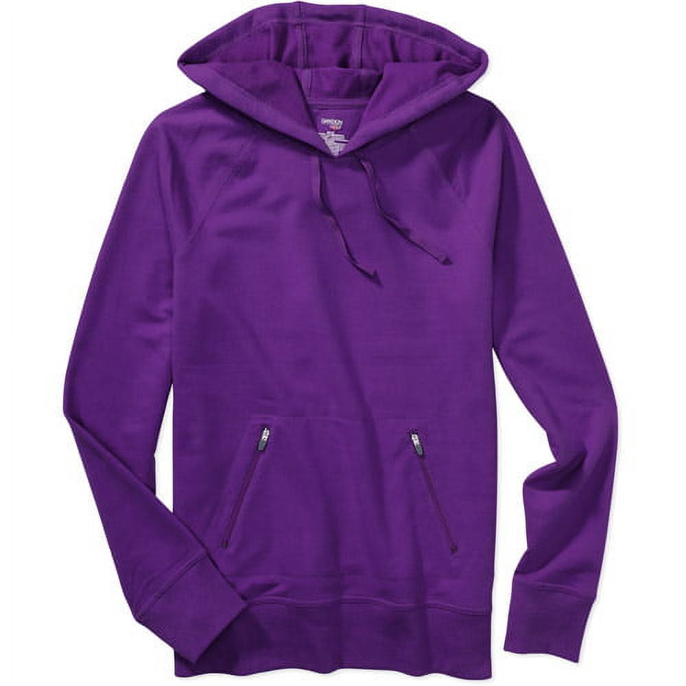 Danskin Now - Women's Hooded Tunic Sweatshirt - Walmart.com