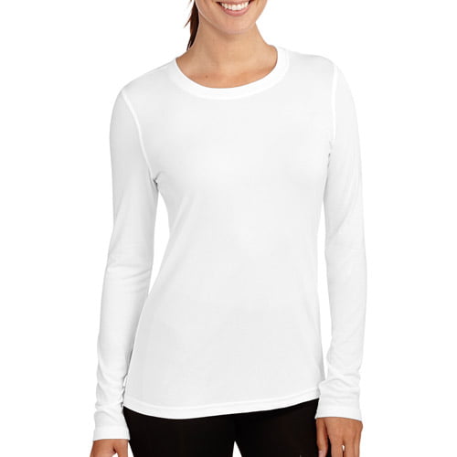 Danskin Womens Long Sleeve With Hood White Size Small