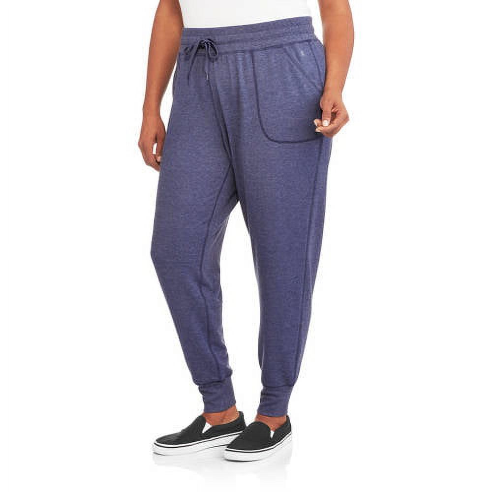 Danskin Now Women's Plus Brushed Back Ultimate Lounge Jogger 