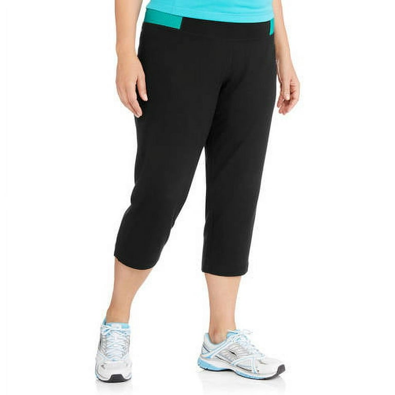 Danskin Now Women s Plus Size Core Capri with Hidden Pocket Walmart