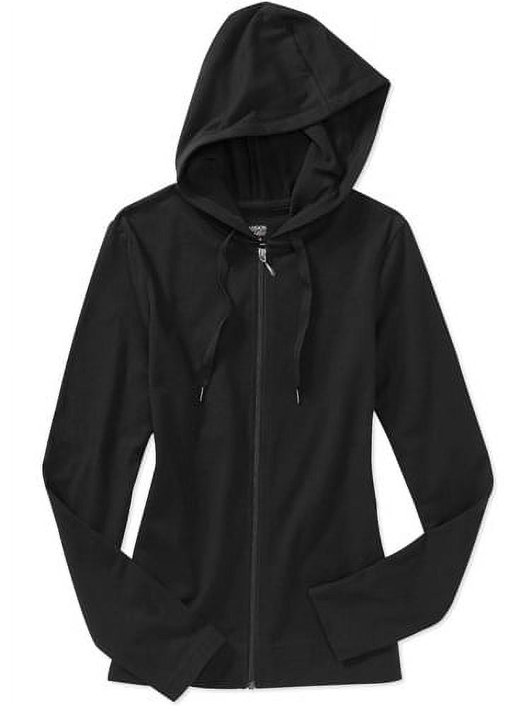 Danskin Now Women's Plus-Size Dri-More Hooded Athletic Jacket 