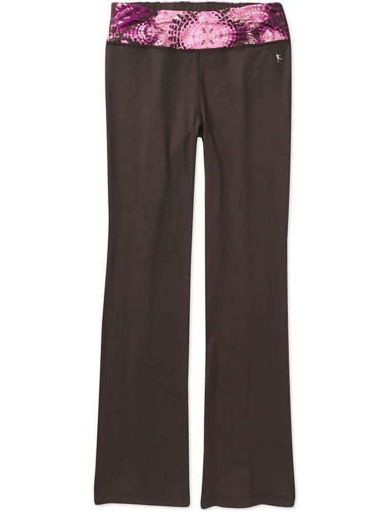 Danskin Now Women's Ruched Waistband Yoga Pants