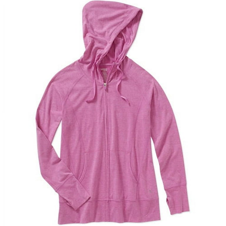 Danskin Now Women s Zip Hoodie Walmart