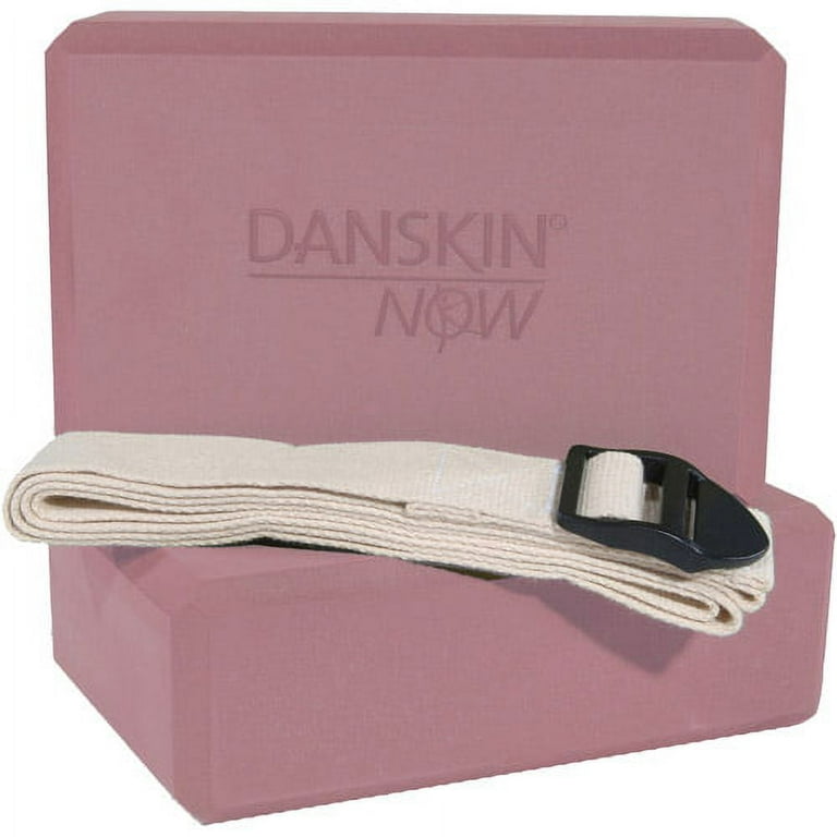 Danskin Now Yoga Blocks & Strap Kit: Pink