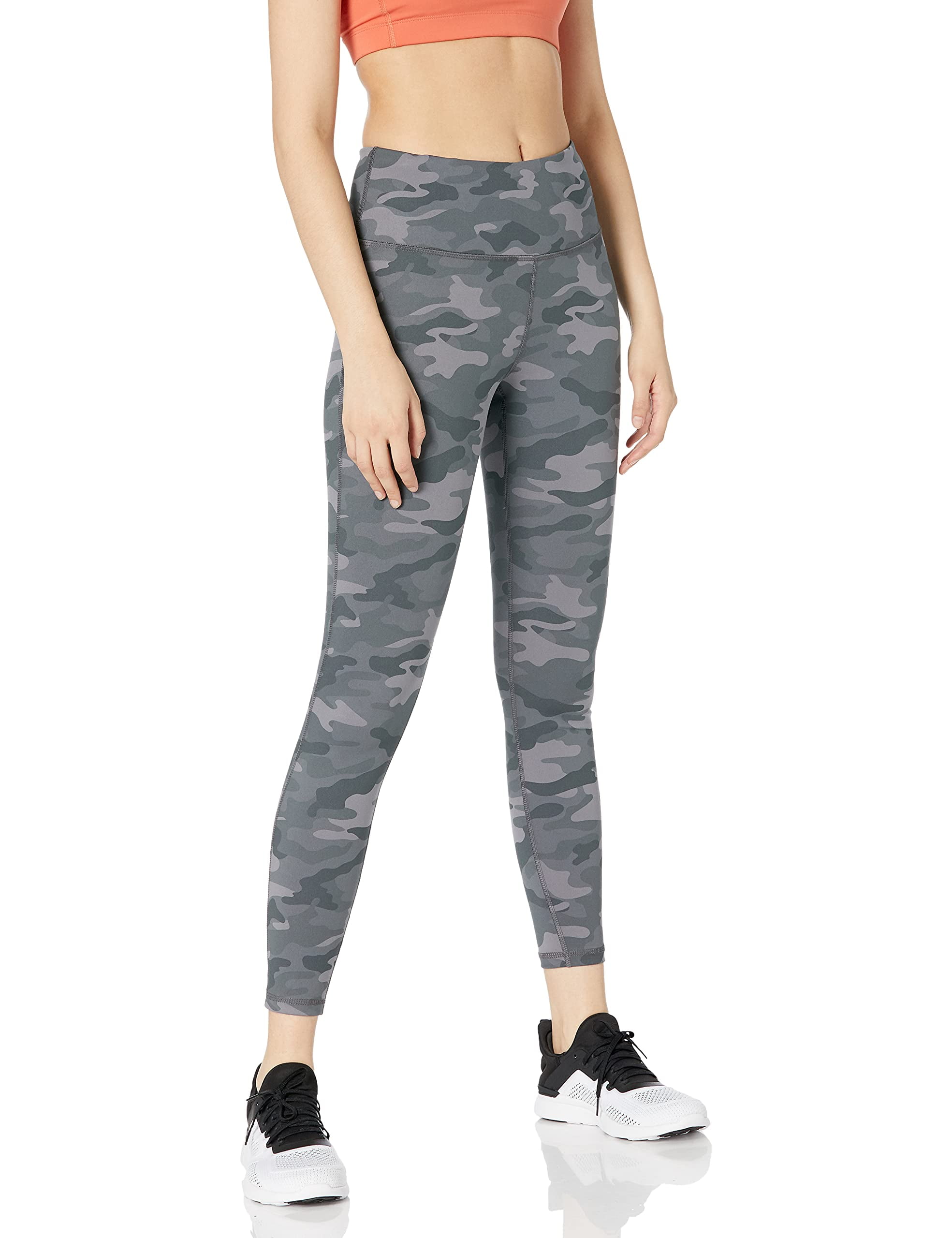 Danskin Women's Active Camo Printed High Rise Legging 