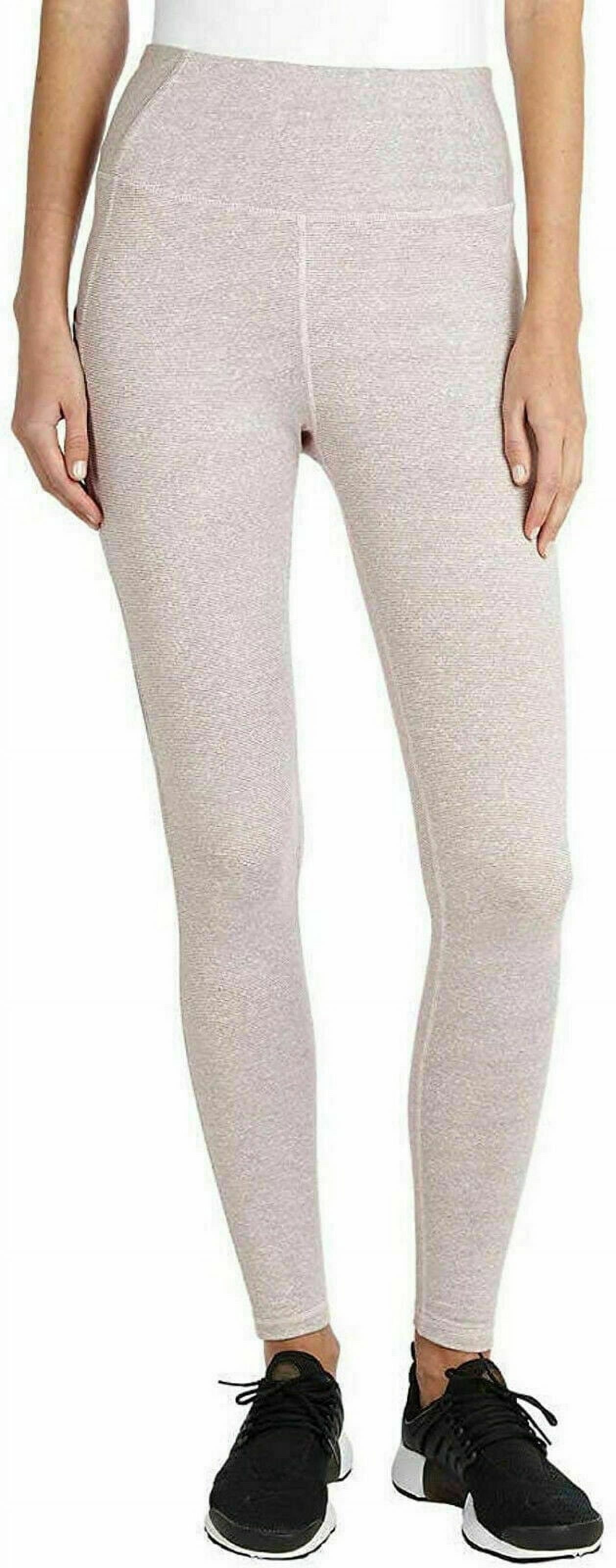 Danskin Women's Active High Waist Space Dye Legging, Dusty Rose, 2X