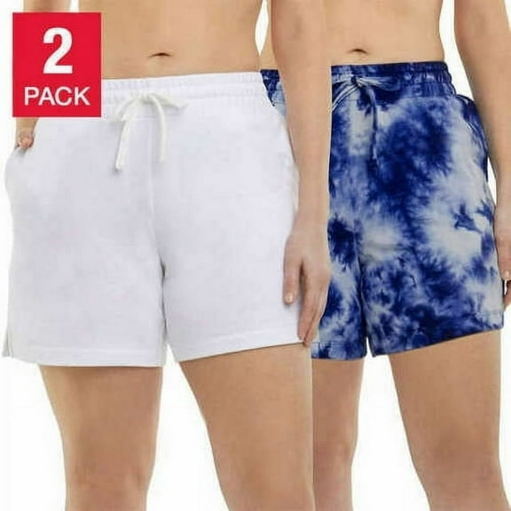 Danskin Women's Active Short, 2-Pack