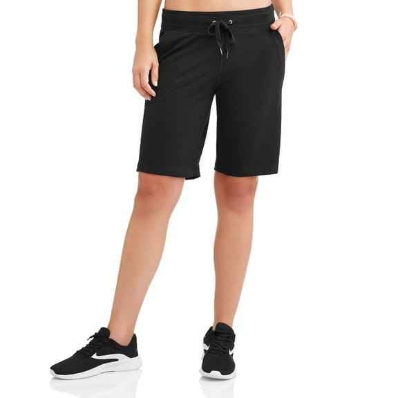 Danskin Women's Athleisure 10" Inseam Bermuda Short
