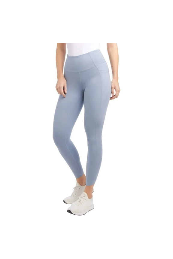 Women's Brushed Leggings with Attached Side Pockets, Nebula, Size L